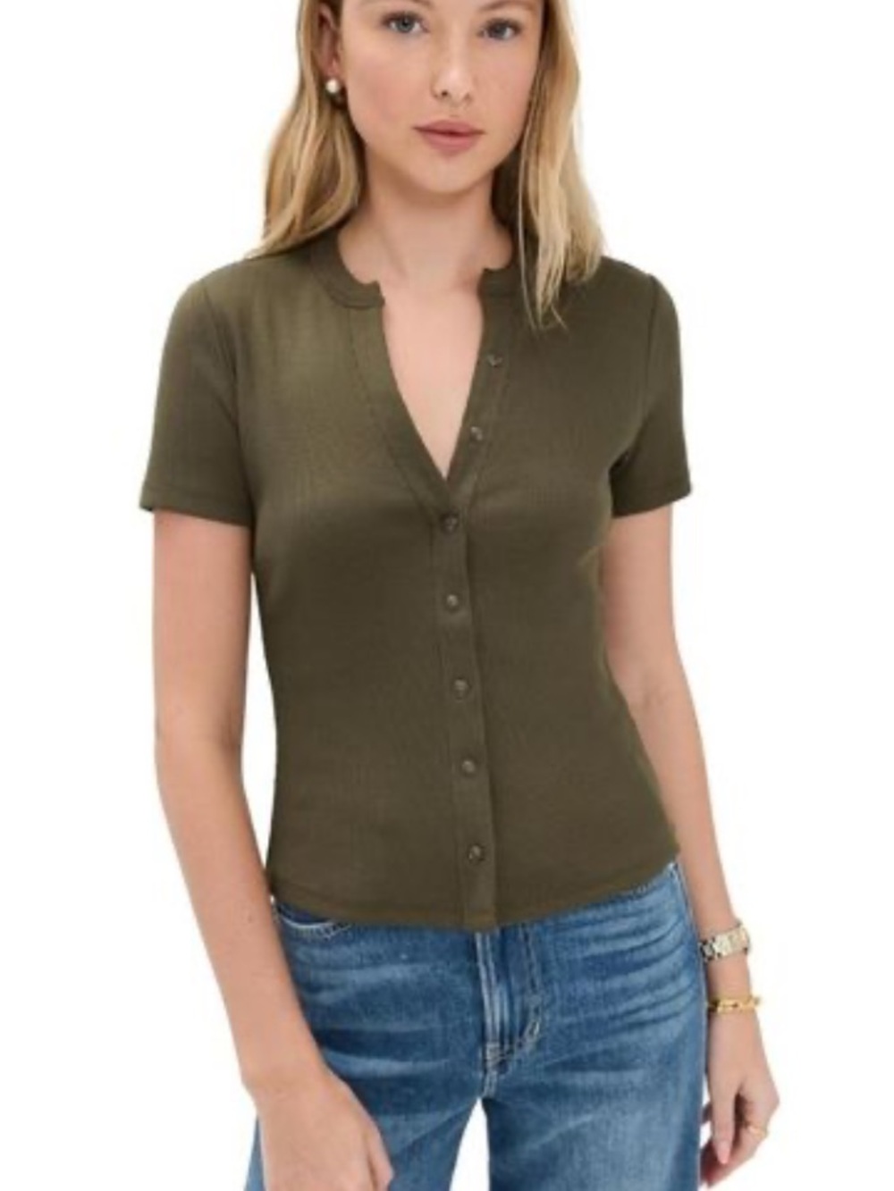 Veronica Beard Dilia Top in Cypress
